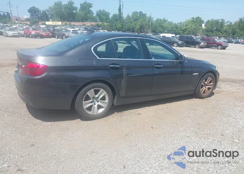 2012 BMW 528I z USA, uszkodzony, nr VIN WBAXG5C55CDY29641